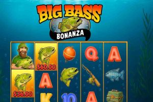 Slot Big Bass Bonanza disponível no 813BET cassino.