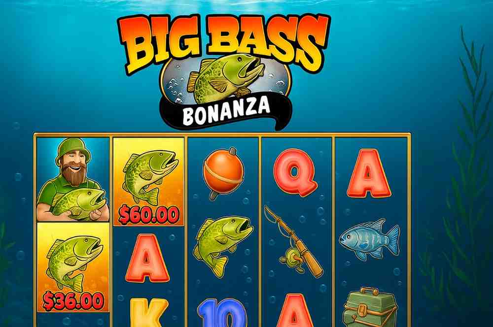 Slot Big Bass Bonanza disponível no 813BET cassino.